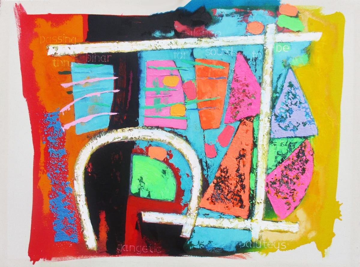  Market By Frank Barnes, 45 X 33, Artwork For Sale On Artfinder