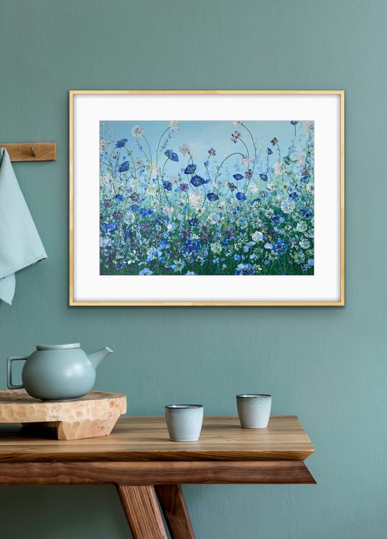 Teal Petals