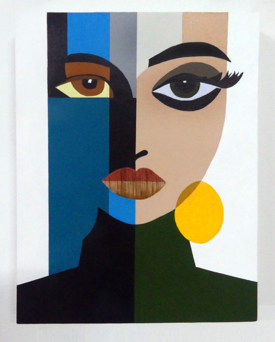Girl With Yellow Earring By Sarah Teasdale, 9 X 12, Artwork For Sale On Artfinder