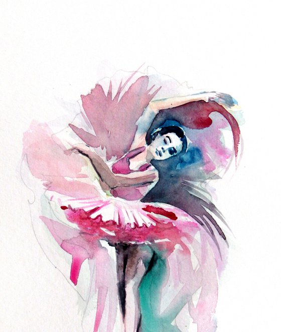 Ballerina in pink