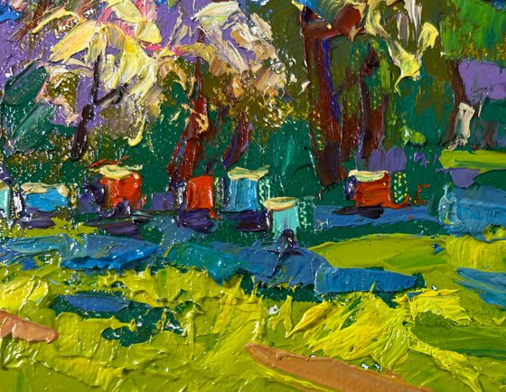 Spring in the village