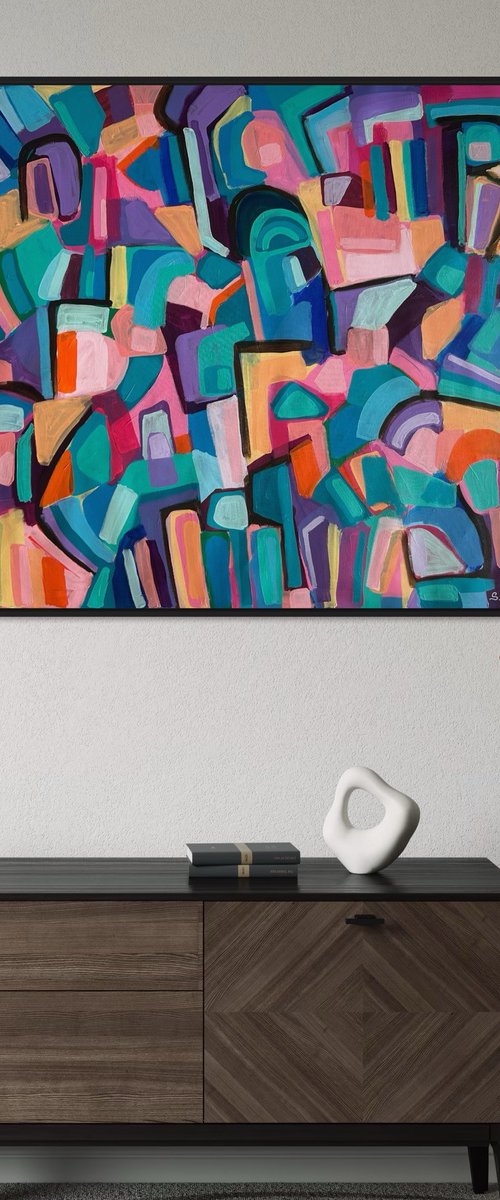 Color Block Delight by Samantha Malone