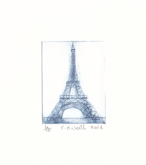 Eiffel Tower by Penelope O'Neill