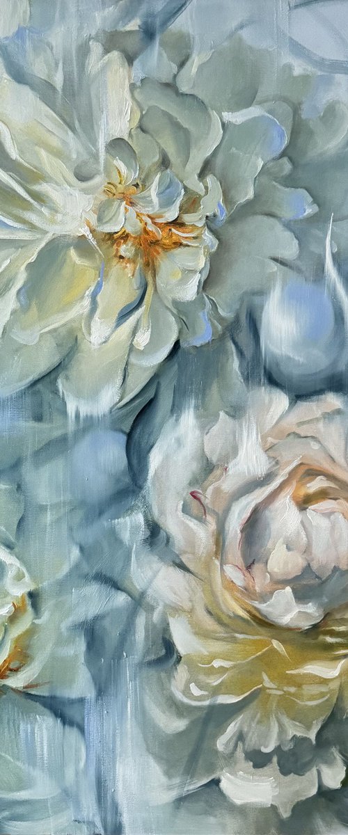Peony Clouds by Olena Hromova