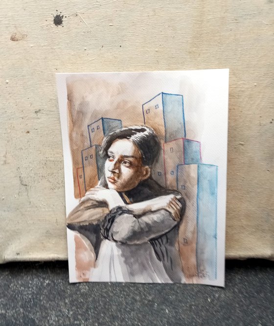 Girl in the city