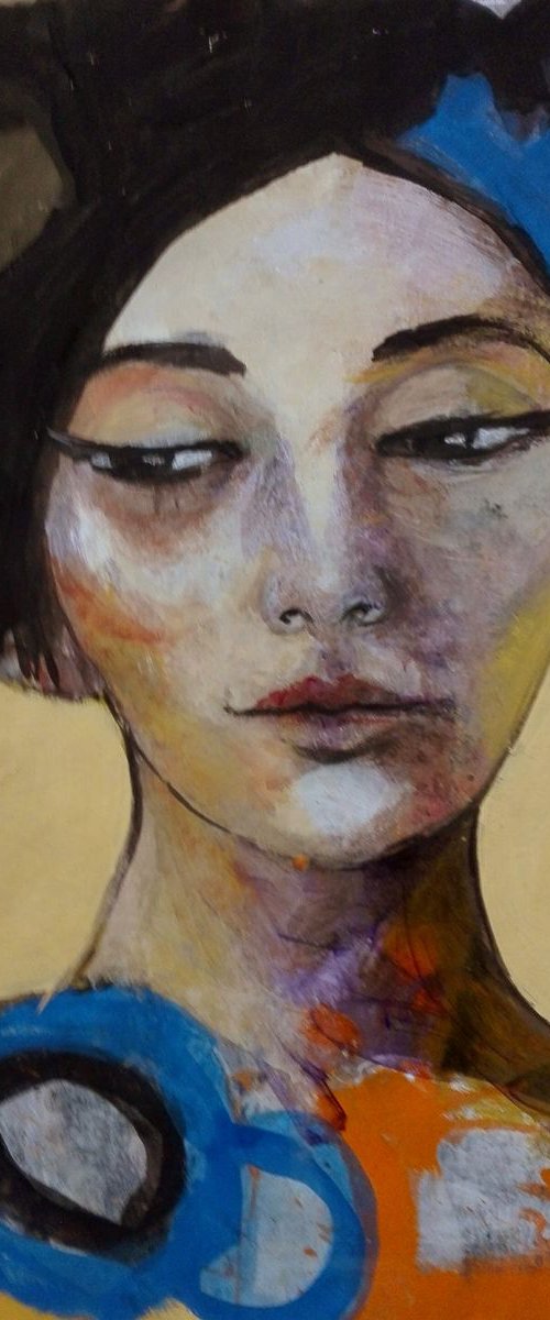 Girls on paper 0805 -19 by Richard  Kuhn