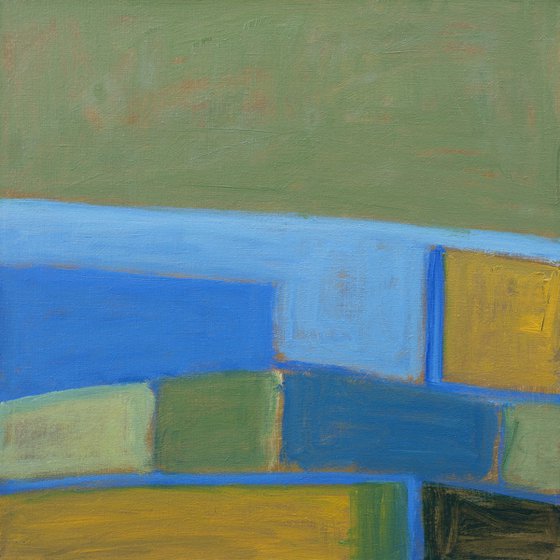 Wheat Fields By The Sea