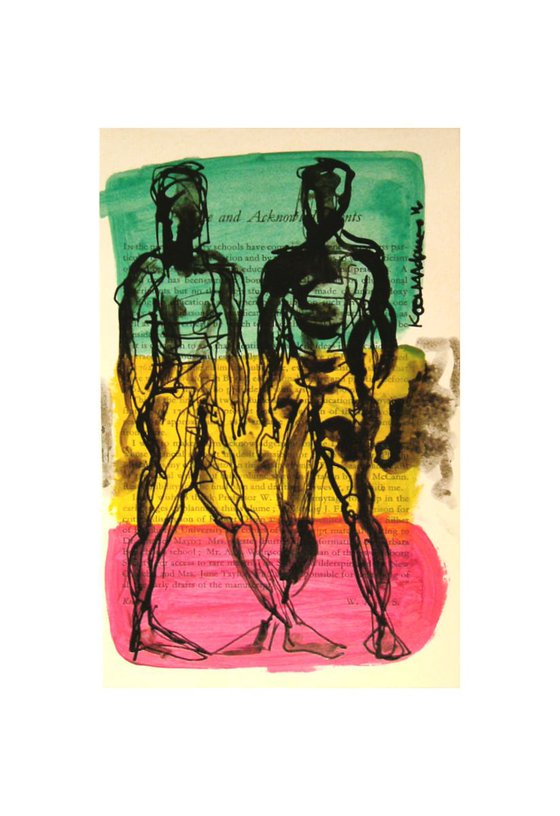 Two Male Figures