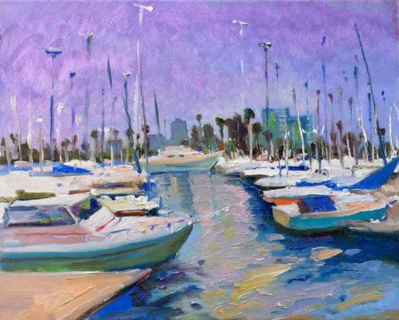Boats. Morning
