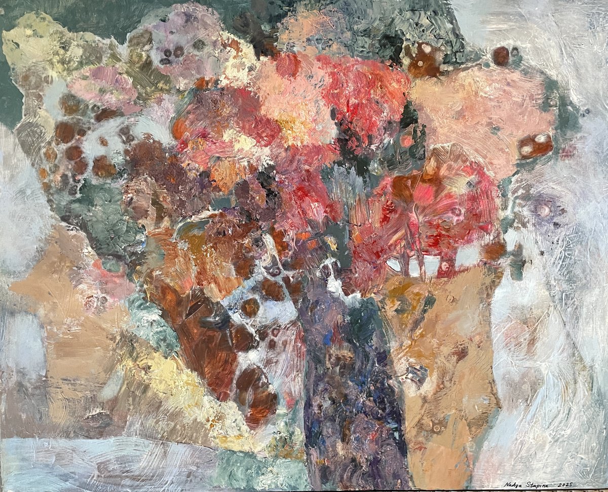 Flowers Of Silence By Nadezda Stupina, 39 X 32, Artwork For Sale On Artfinder