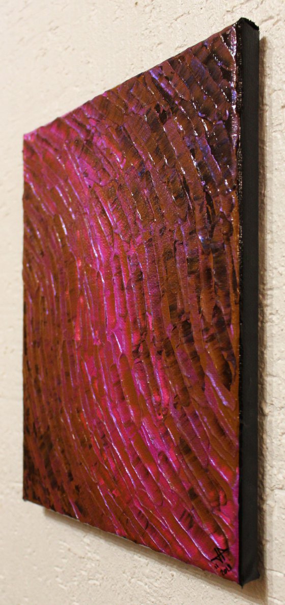 Texture movement / Brown Pink