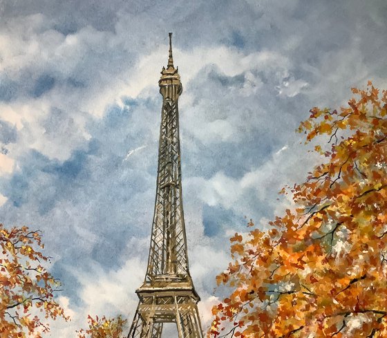 Paris on a Autumn Day