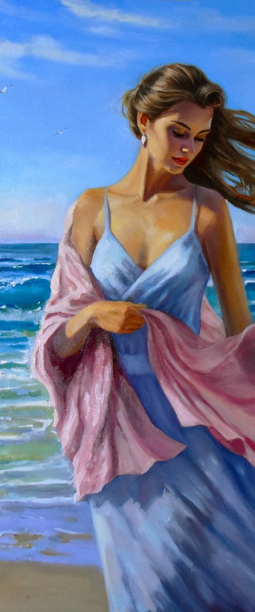 The windy day on the sea by Serghei Ghetiu