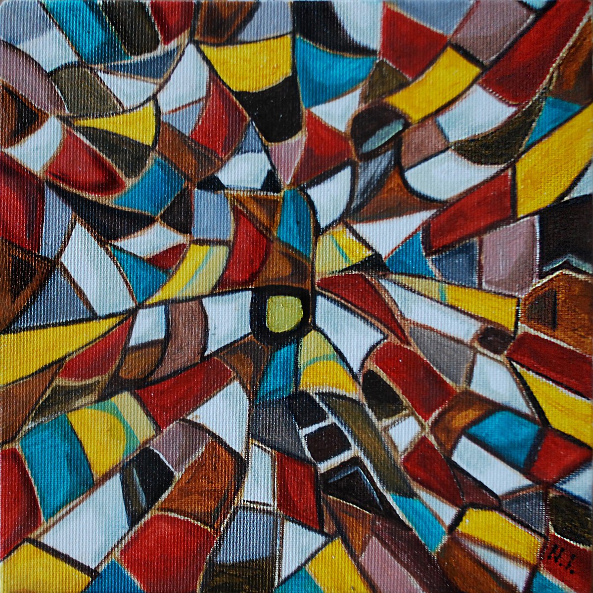 Lemon Lime By Nikola Ivanovic, 8 X 8, Artwork For Sale On Artfinder