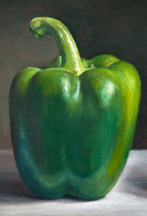 Bell Peppers Original Oil Painting 100 Handma Artfinder