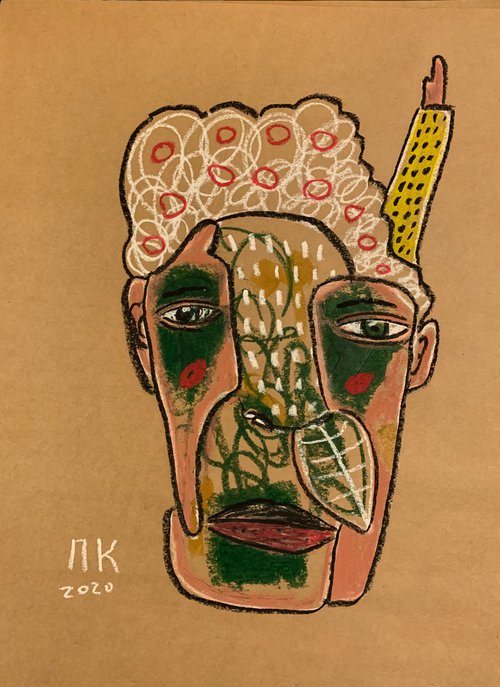 Unfinished  portrait #11 by Pavel Kuragin
