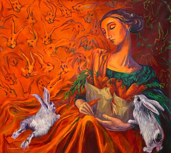 Madonna with Rabbits