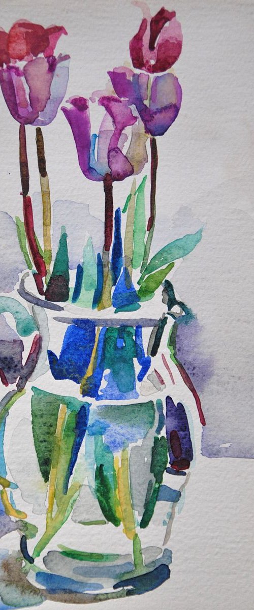 Tulips by Maja Đokić Mihajlović