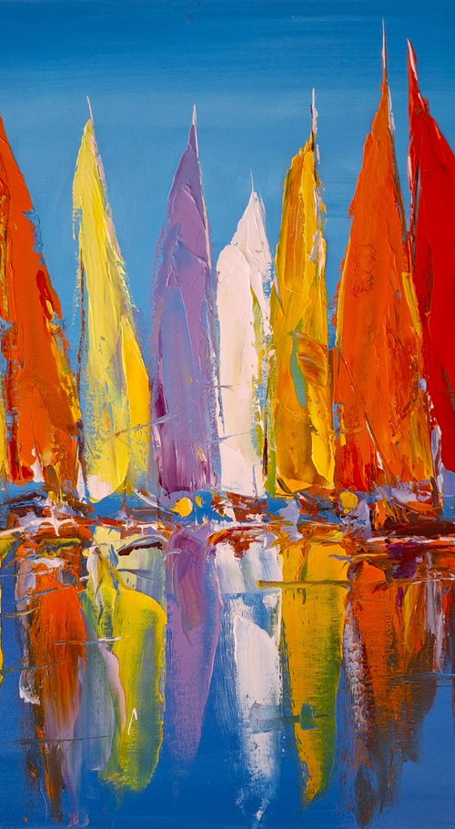 Regatta of Colors by Andrej  Ostapchuk