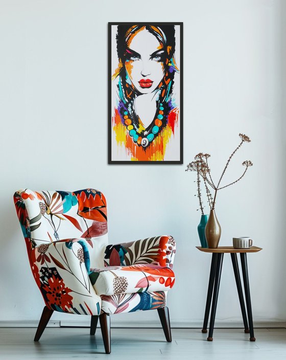 Vibrant Female Power-1