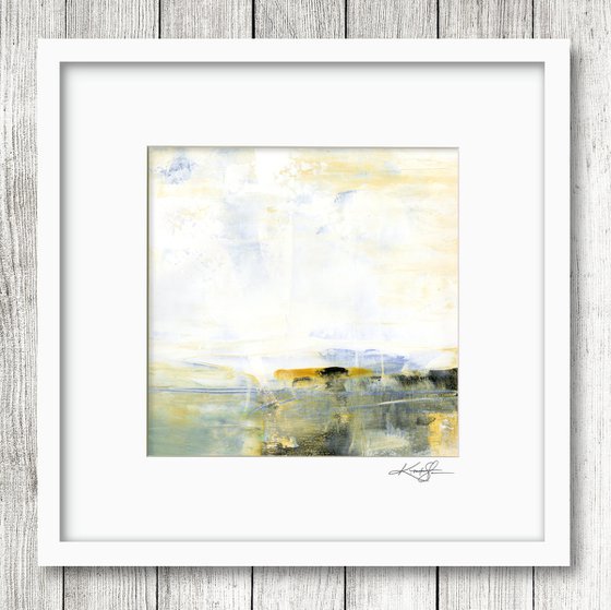 Serenity Walk 145 - Abstract Landscape Painting  by Kathy Morton Stanion