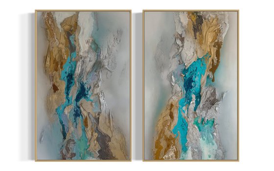 Tidal Poetry diptych