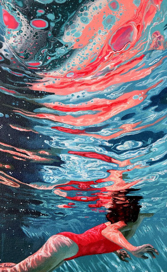 Reincarnation - Swimming Painting