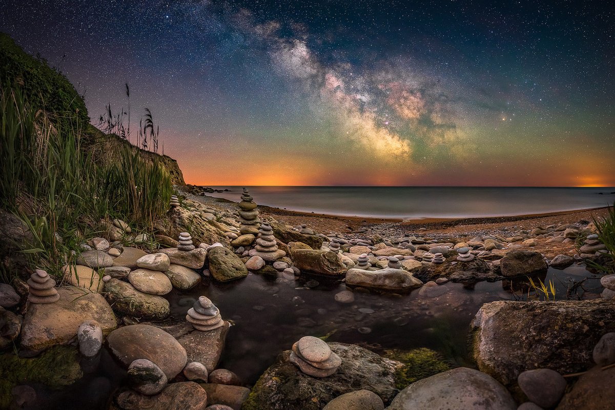 ’The Milky Way Over Mount Bay’ Giclee Fine Art Print by Chad Powell