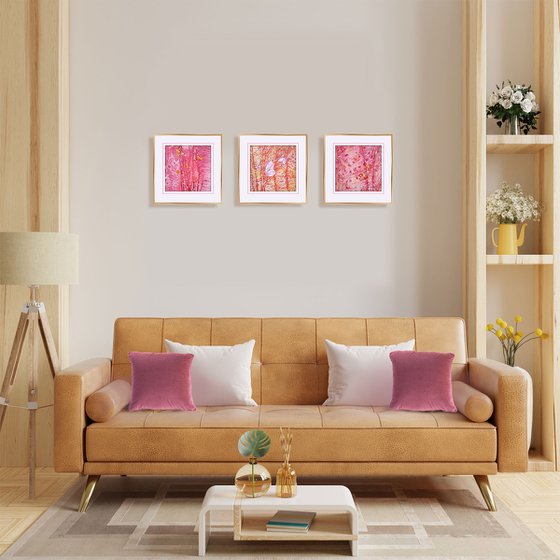 Set of 3 «Queit Meadow»