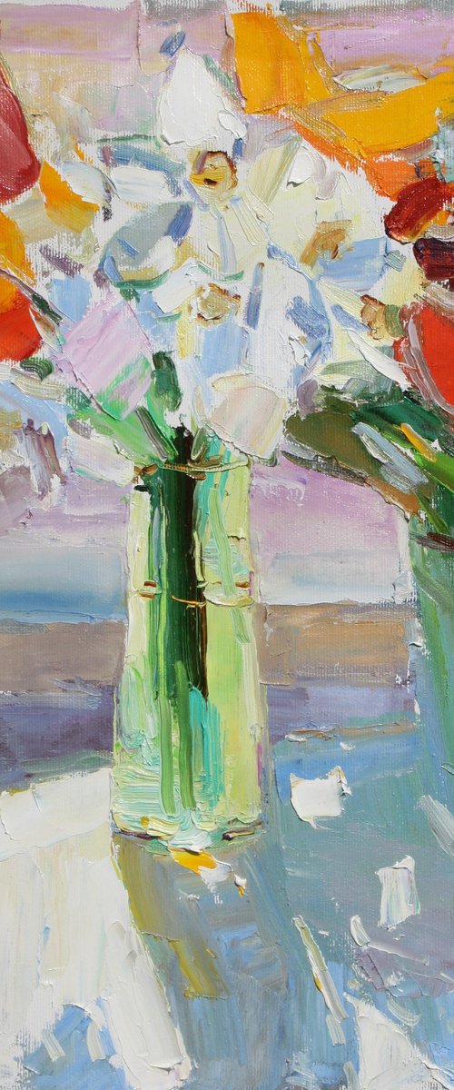" spring flowers " by Yehor Dulin