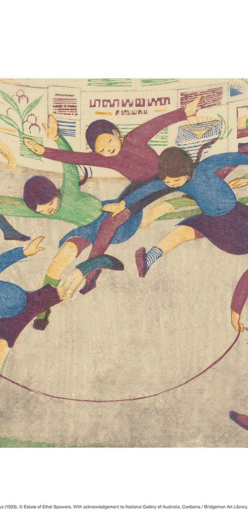 Fox and Geese by Ethel Spowers