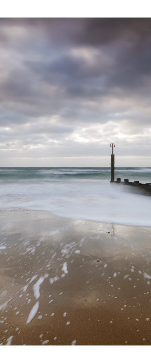 December Beach by David Baker