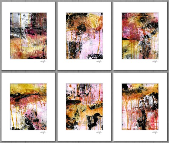 Urban Speak Collection 2 - 6 Abstract Paintings