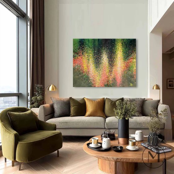 Soft Light Between Petals