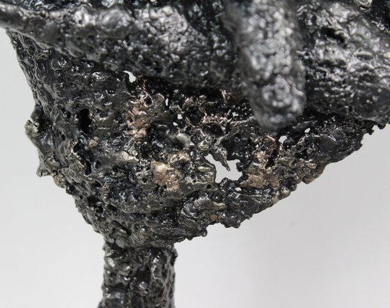 Metal Face Sculpture “Le Blond”