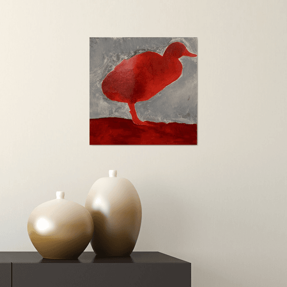 Red duck 30x30