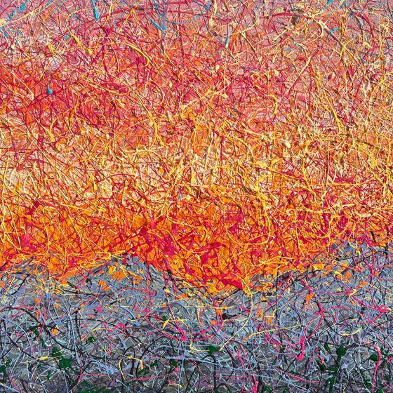 Where the Moment Breathes - framed