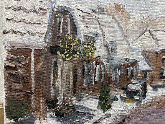 Winter morning in Dalen