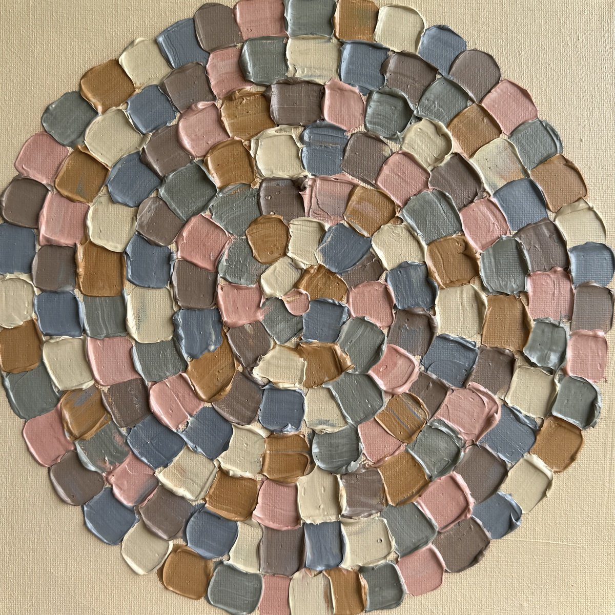 Circular Serenity Ii By Guzaliya Xavier, 10 X 10, Artwork For Sale On Artfinder