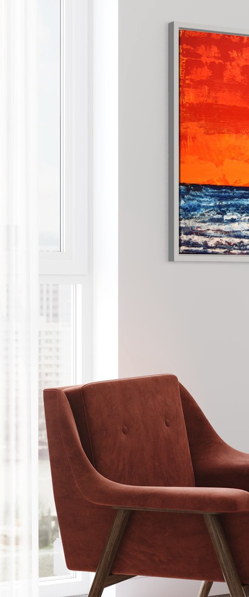 September Sunset by KM Arts