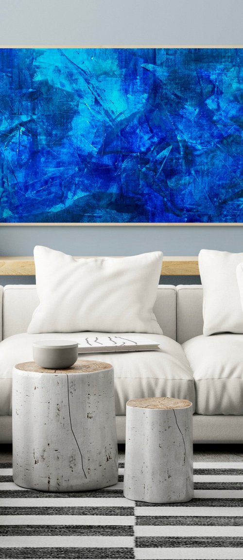 Beyond the blue sea no. 2020 by Anita Kaufmann
