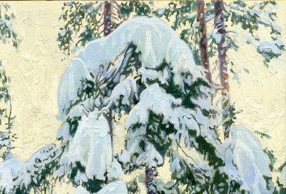 Fairytale forest in Abramtsevo