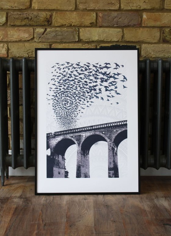 'Winter Sky' Limited edition screen print