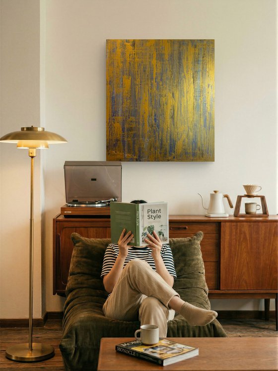 Echoes of Fire 90x80x2 cm