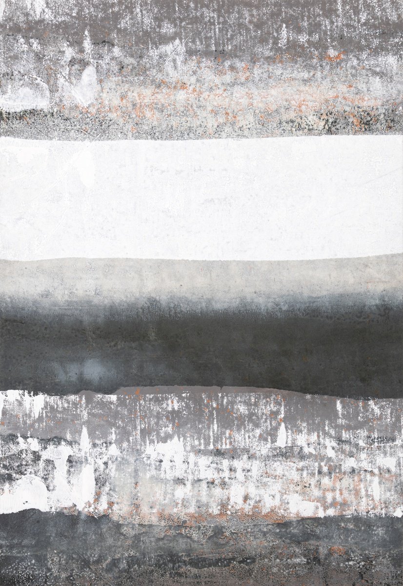 Abstract Acrylic Painting By Rokas Berziunas, 55 X 79", No. 25-64, Original Artwork