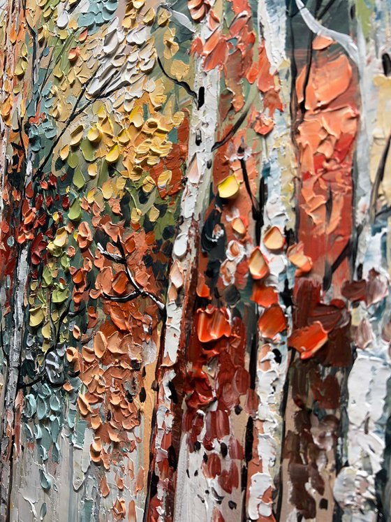 Glow Birches