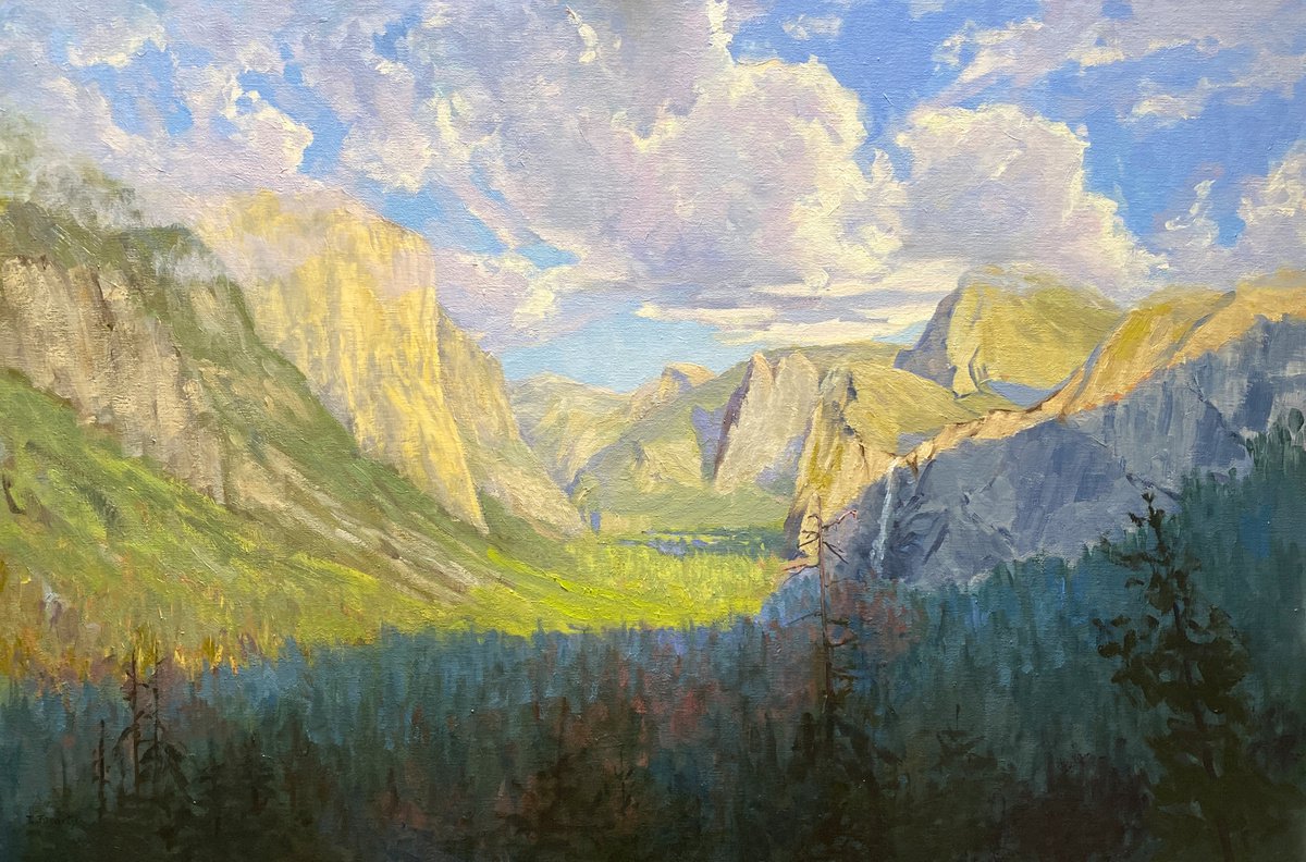 Tunnel View Yosemite by Tatyana Fogarty