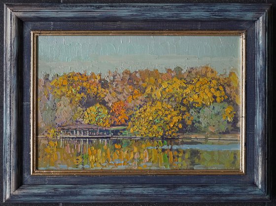 Pond at the Sukhanovo estate