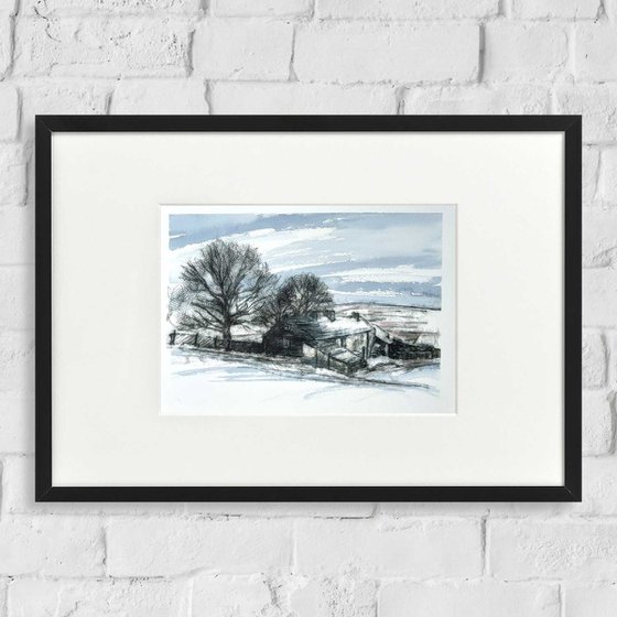 Winter farm