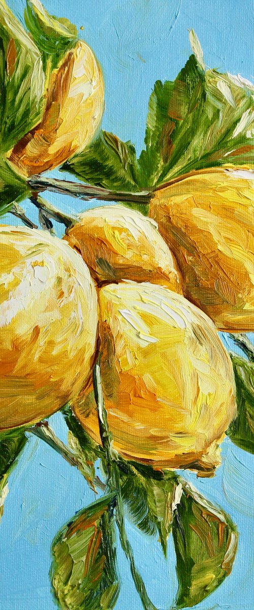 Sun-Ripened Lemons by Liza Illichmann
